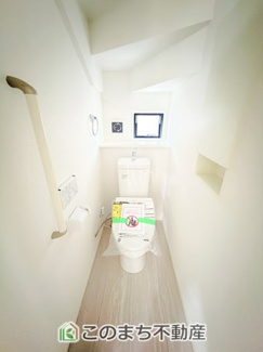 【トイレ】 | グラファーレ宇都宮市雀の宮5期　2号棟 | 同社施工物件の写真です。※建具やフローリング、その他仕様が違う場合がございます。