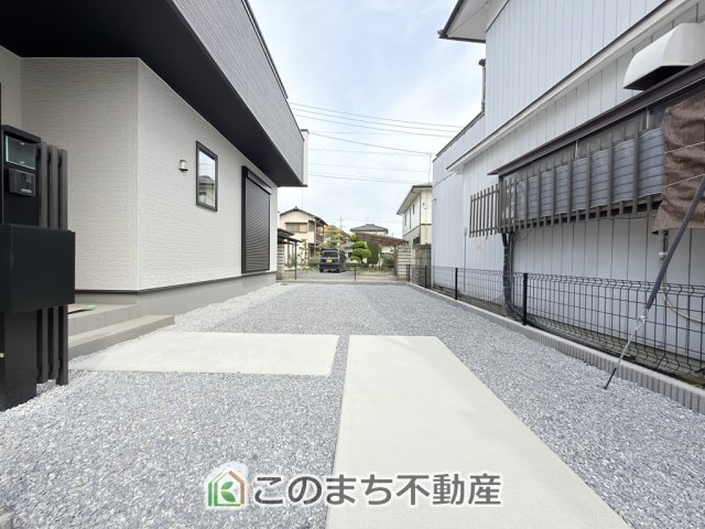 グラファーレ宇都宮市雀の宮5期　2号棟の駐車場