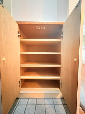 池田ビルの収納|大きなものも収納できそうです