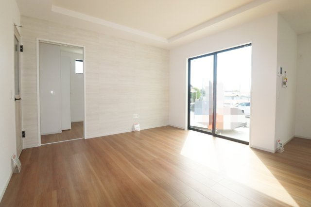 郡山市富久山町八山田字一本橋　　　  ２号棟　　　明健小学校、明健中学区　の洋室|※同社施工例