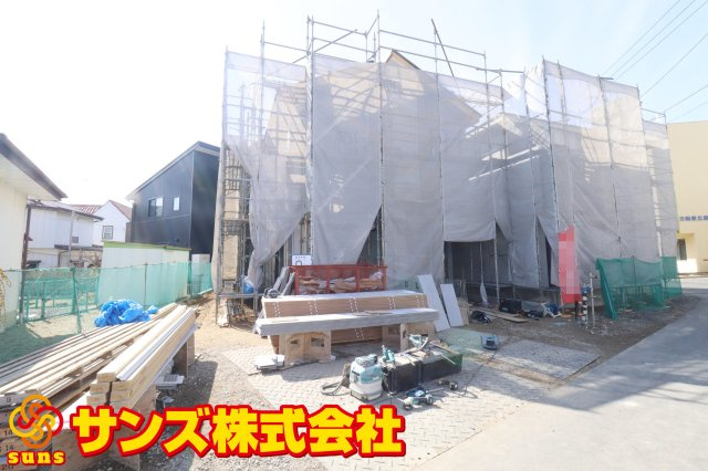 郡山市富久山町八山田字一本橋　　　  ２号棟　　　明健小学校、明健中学区　の区画図