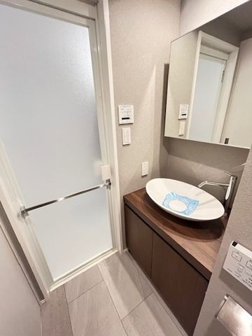 レジディア中目黒Ⅱの独立洗面台