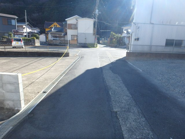S1759G　蓮台寺売地の前面道路含む現地写真