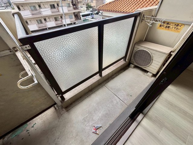 ルークレジデンス姫路Ⅲのバルコニー