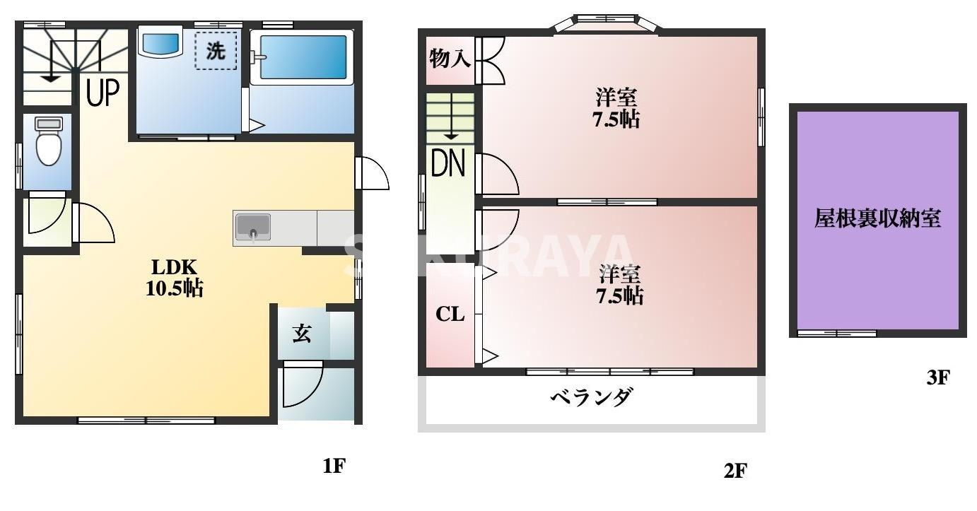 グレース勝沼の間取り
