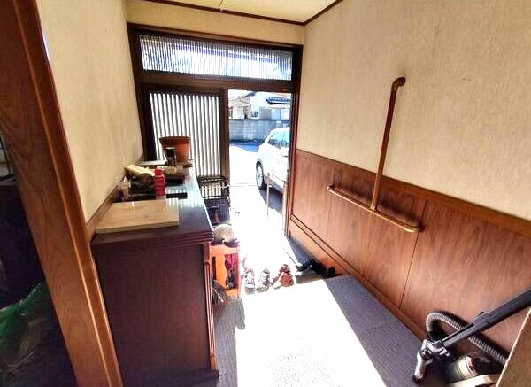 一宮市東五城のお家の玄関