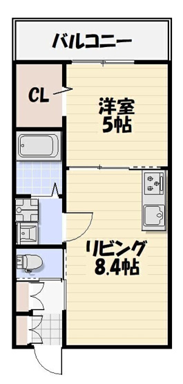 【間取り】 | Likes飯山満町A棟