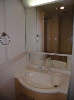 CITY SPIRE難波WESTの独立洗面台|CITY SPIRE難波WEST 独立洗面化粧台