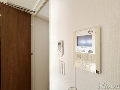 【セキュリティ】 | ハーモニーレジデンス名古屋今池 | モニター付きインターホンです