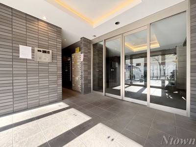 【エントランス】 | ハーモニーレジデンス名古屋今池 | 毎日通るエントランスはこのようになっています