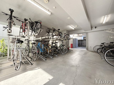 【その他共用部分】 | ハーモニーレジデンス名古屋今池 | 駐輪場です