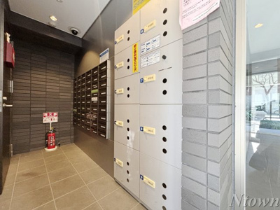 【その他共用部分】 | ハーモニーレジデンス名古屋今池 | 宅配ボックスです