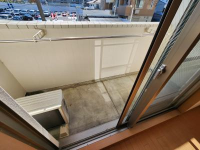 グランドパレス西院西館のバルコニー|南向きバルコニー