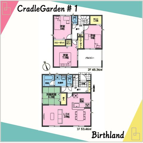 新築戸建・新築建売　太田市世良田町第5　世良田小学校・尾島中学校