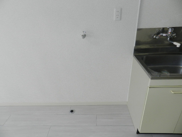 ハイツラポートＤの洗面所