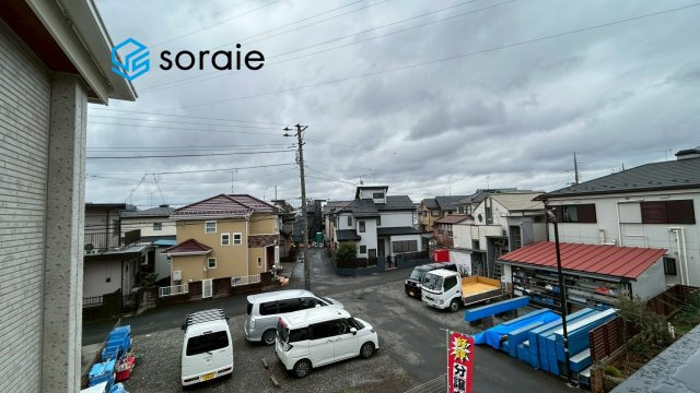 所沢市西狭山ケ丘1丁目　新築戸建　ウッディエの前面道路含む現地写真|令和8年2月26日撮影。