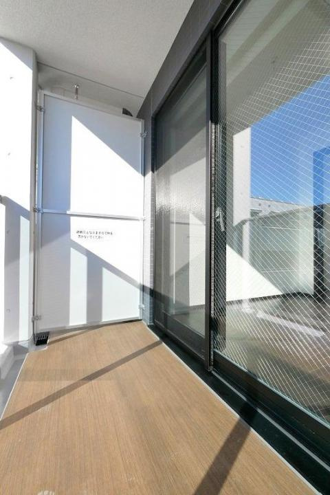 ラフィスタ方南町のバルコニー