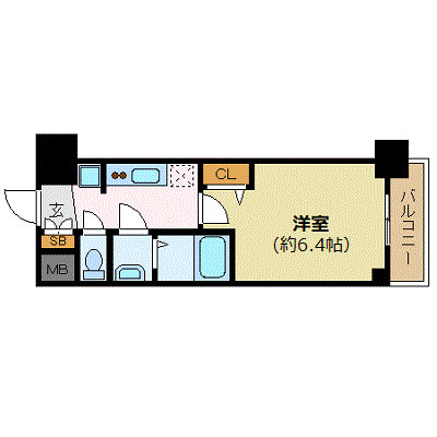 【間取り】 | プレサンス新大阪イオリア