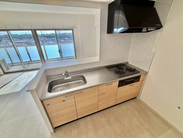 フランディル・ルミエ思案橋のキッチン