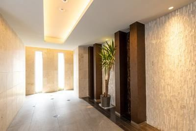 京橋レジデンスのロビー