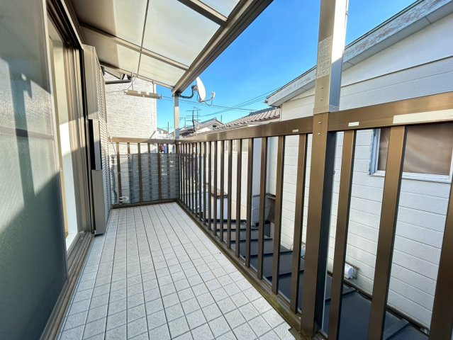 練馬区大泉学園町５丁目　中古一戸建　西武池袋線　大泉学園のバルコニー