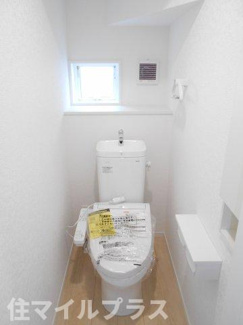 【トイレ】 | 白河市蛇石新築一戸建て6棟 | コンパクトで使いやすいトイレです