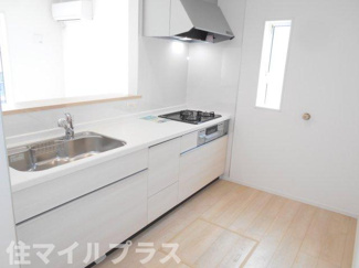 【キッチン】 | 白河市蛇石新築一戸建て6棟 | きれいなキッチンです