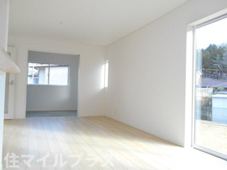 【居間・リビング】 | 白河市蛇石新築一戸建て6棟 | 居間です