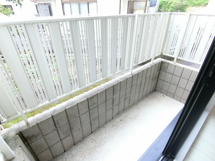 アヴニールBのバルコニー