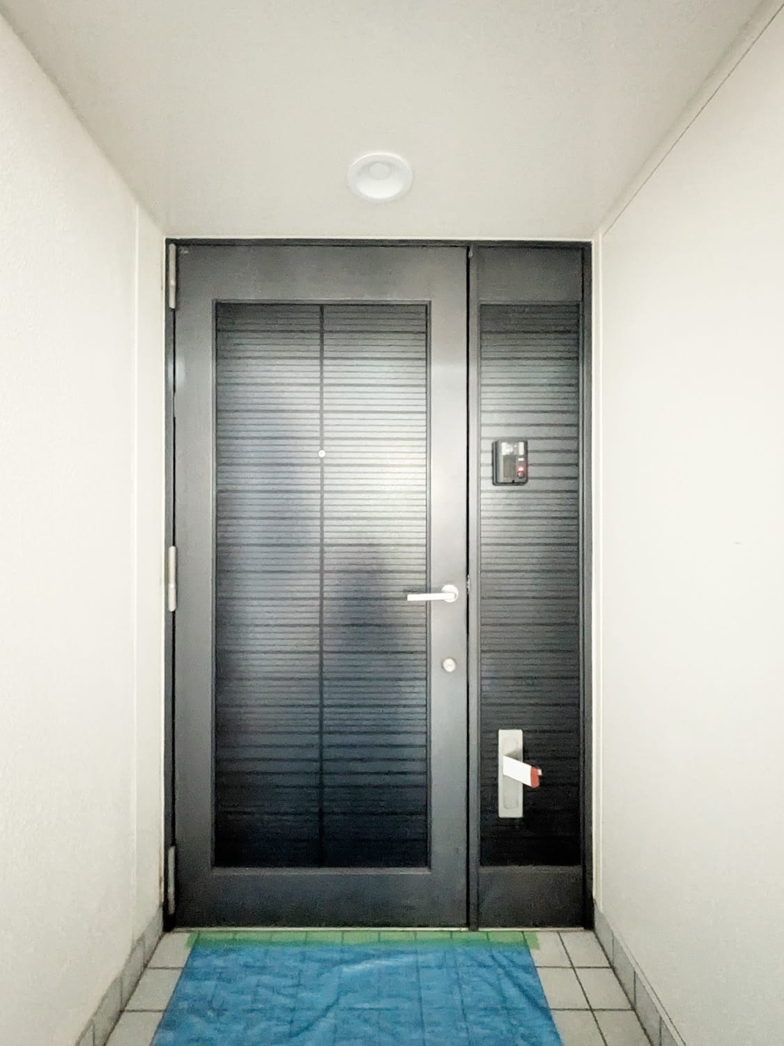 桜宮リバーシティ・ウォータータワープラザの玄関|落ち着いた玄関です