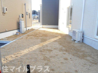 【庭】 | 白河市蛇石新築一戸建て6棟 | お庭の付いた物件です