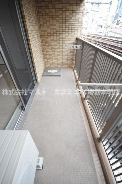プレサンス天満ステーションフロントのバルコニー|※建物内別間取参考写真