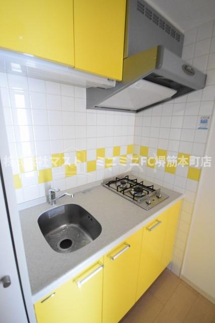 プレサンス天満ステーションフロントのキッチン|※建物内別間取参考写真