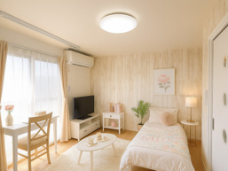 CGで家具等を配置したもので家具等は含まれません