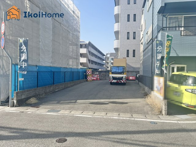 明石市小久保3丁目　土地の前面道路含む現地写真|物件・当店の最寄駅まで無料送迎！最短10分で指定場所へお迎えに向かいます！まずはお問い合わせください