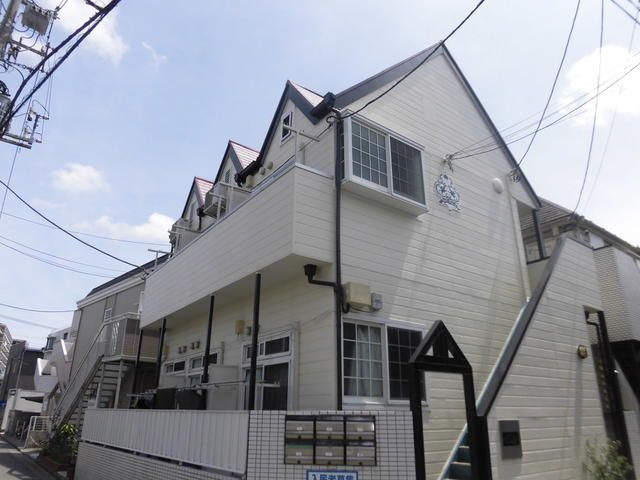 相模原市南区豊町のアパートの外観