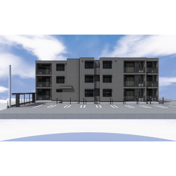 uno　y　solo（ウノ　イ　ソロ）の外観パース