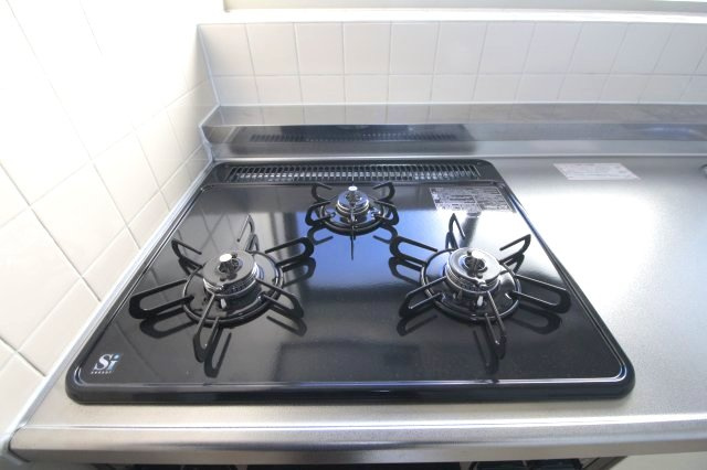【キッチン】 | ハイツＫ15 | コンロ3口♪
