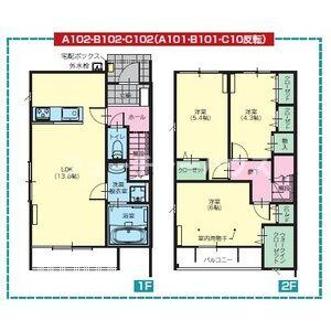 Twin　Terrace赤塚の間取り