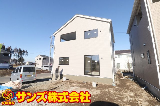 矢吹町八幡町第24　　　１号棟　　　善郷小学校、矢吹中学区の外観|南東側から見た外観