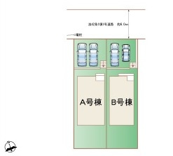 【区画図】 | 本多聞６丁目　新築戸建　２区画