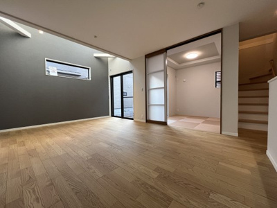 【居間・リビング】 | 大津市穴太1丁目16　新築戸建