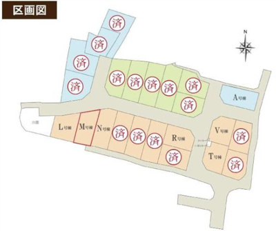 【区画図】 | 大津市穴太1丁目16　新築戸建