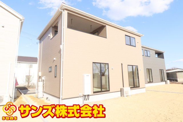 矢吹町八幡町第24　　　２号棟　　　善郷小学校、矢吹中学区の区画図
