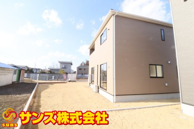矢吹町八幡町第24　　　２号棟　　　善郷小学校、矢吹中学区の庭