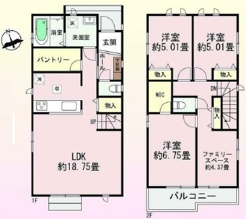 【間取り】 | 本多聞６丁目　新築戸建　２区画
