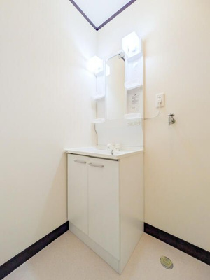 【独立洗面台】 | コーポ川島 | 使いやすい独立洗面台です