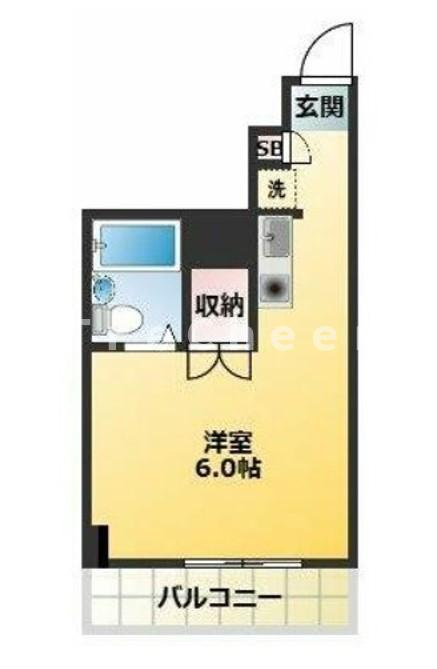 第二大野ビルヨシサンズの間取り