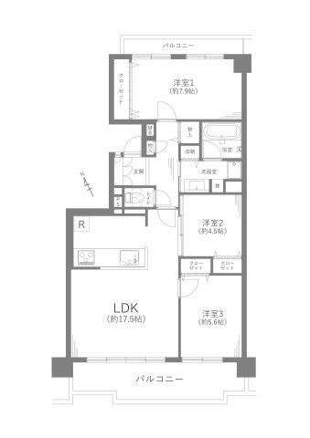 【間取り】の画像