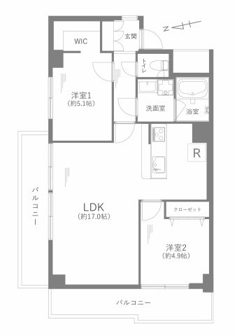 【間取り】の画像